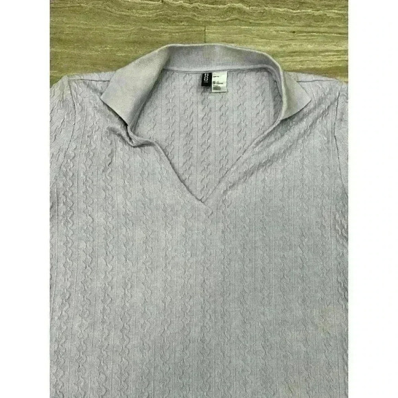 H&M Collared Bodycon Dress - Lavender - Size XL - Picture 3 of 6